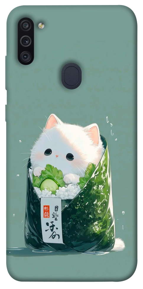 Чехол Cat onigiri для Galaxy M11 (2020)
