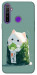 Чехол Cat onigiri для Realme 5