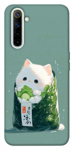 Чохол Cat onigiri для Realme 6