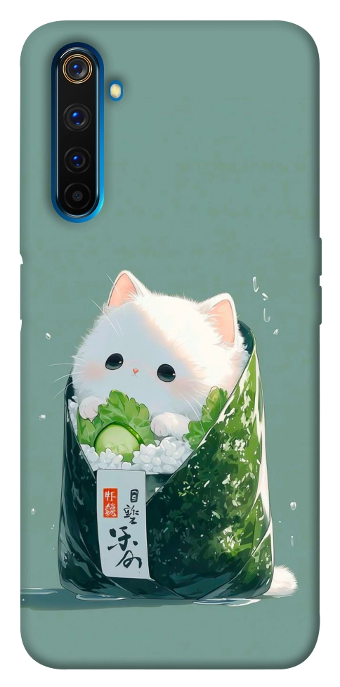 Чохол Cat onigiri для Realme 6 Pro