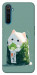 Чохол Cat onigiri для Realme 6 Pro