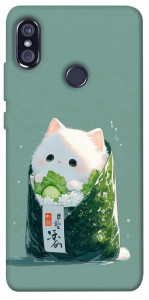 Чехол Cat onigiri для Xiaomi Redmi Note 5 (DC)