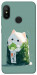 Чехол Cat onigiri для Xiaomi Redmi 6 Pro