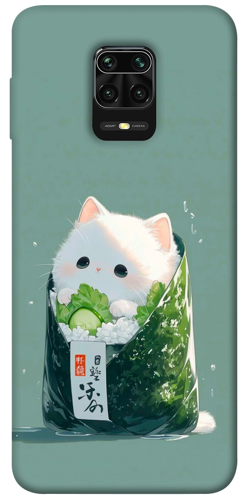 Чехол Cat onigiri для Xiaomi Redmi Note 9 Pro
