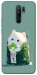 Чохол Cat onigiri для Xiaomi Redmi 9