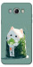Чехол Cat onigiri для Galaxy J5 (2016)