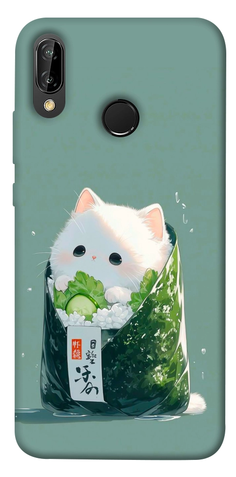 Чехол Cat onigiri для Huawei P20 Lite