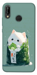 Чехол Cat onigiri для Huawei P20 Lite