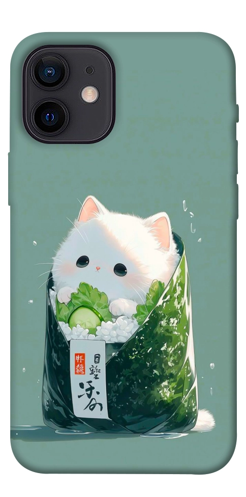 Чехол Cat onigiri для iPhone 12 mini