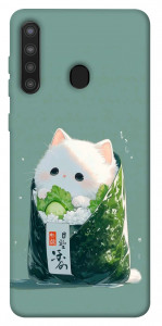 Чохол Cat onigiri для Galaxy A21