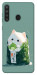 Чехол Cat onigiri для Galaxy A21