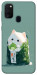 Чехол Cat onigiri для Galaxy M30s