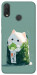 Чехол Cat onigiri для Huawei Nova 3i