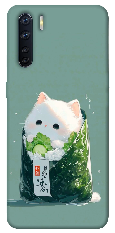 Чехол Cat onigiri для Oppo A91