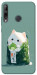 Чехол Cat onigiri для Huawei P40 Lite E