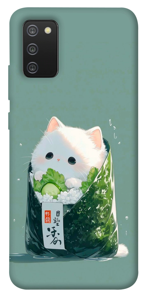 Чехол Cat onigiri для Galaxy A02s