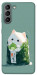 Чехол Cat onigiri для Galaxy S21