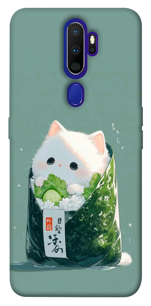 Чехол Cat onigiri для Oppo A9 (2020)