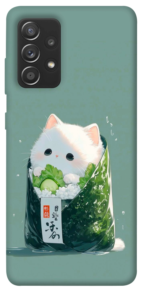 Чехол Cat onigiri для Galaxy A72 5G