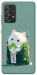 Чехол Cat onigiri для Galaxy A72 5G