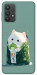 Чехол Cat onigiri для Galaxy A32 4G