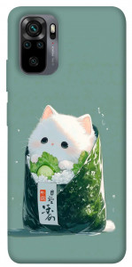 Чехол Cat onigiri для Xiaomi Redmi Note 10
