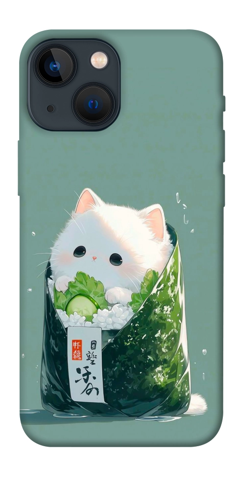 Чехол Cat onigiri для iPhone 13 mini