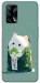 Чехол Cat onigiri для Oppo A74 4G