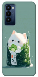 Чехол Cat onigiri для TECNO Camon 18