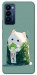 Чехол Cat onigiri для TECNO Camon 18