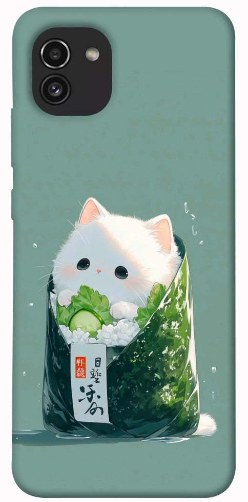 Чехол Cat onigiri для Galaxy A03