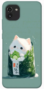 Чехол Cat onigiri для Galaxy A03