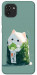 Чехол Cat onigiri для Galaxy A03