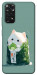 Чехол Cat onigiri для Xiaomi Redmi Note 11 (Global)