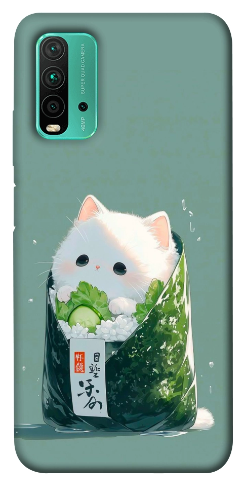 Чехол Cat onigiri для Xiaomi Redmi Note 9 4G