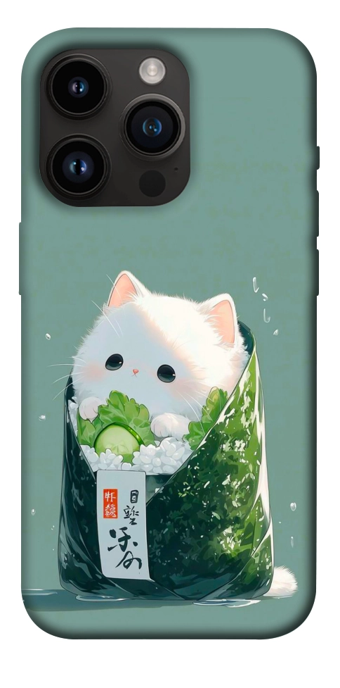 Чехол Cat onigiri для iPhone 14 Pro