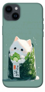 Чехол Cat onigiri для iPhone 14 Plus
