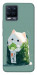 Чехол Cat onigiri для Realme 8 Pro