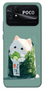 Чохол Cat onigiri для Xiaomi Poco C40