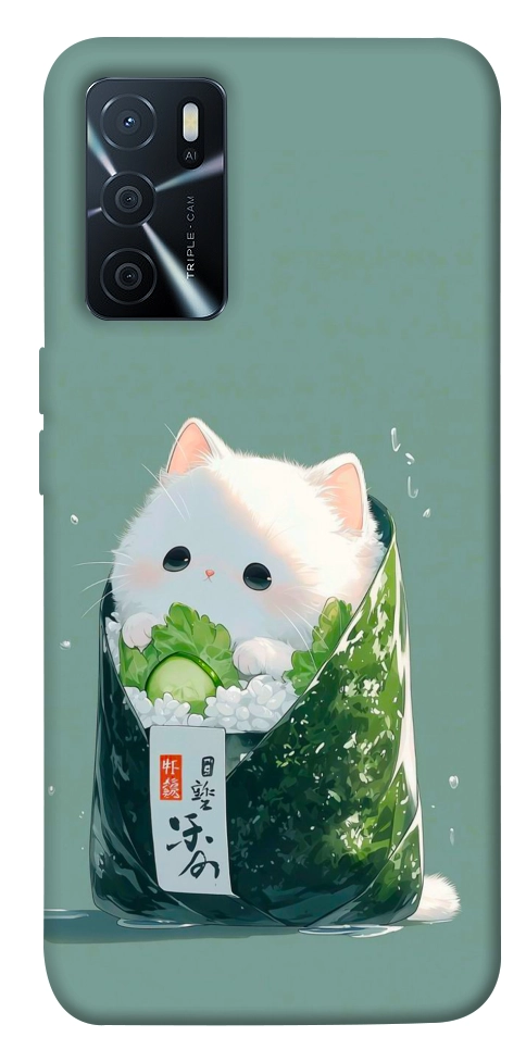 Чехол Cat onigiri для Oppo A16