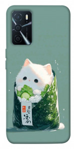Чехол Cat onigiri для Oppo A16 4G
