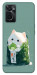 Чехол Cat onigiri для Oppo A76 4G