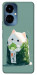 Чехол Cat onigiri для TECNO Camon 19 (CI6n)
