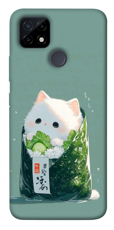 Чехол Cat onigiri для Realme C25Y