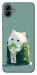 Чохол Cat onigiri для Galaxy A04