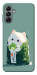 Чехол Cat onigiri для Galaxy A04s