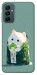 Чехол Cat onigiri для Galaxy M23 5G