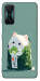 Чехол Cat onigiri для Xiaomi Redmi K50 Gaming