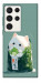 Чехол Cat onigiri для Galaxy S23 Ultra
