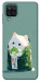 Чехол Cat onigiri для Galaxy M12